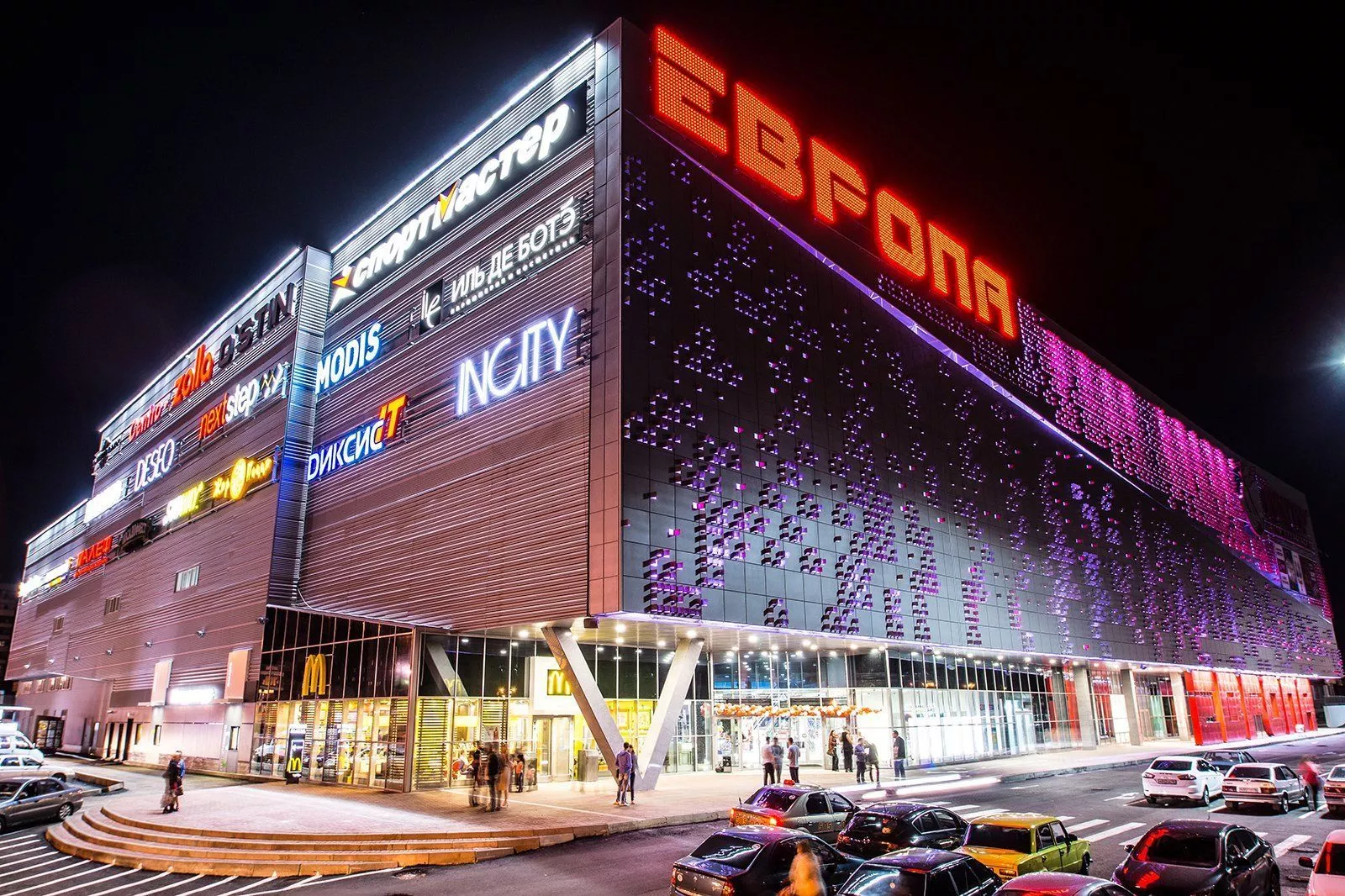 Лазерное сканирование «ТРЦ «Европа» в  Владимире